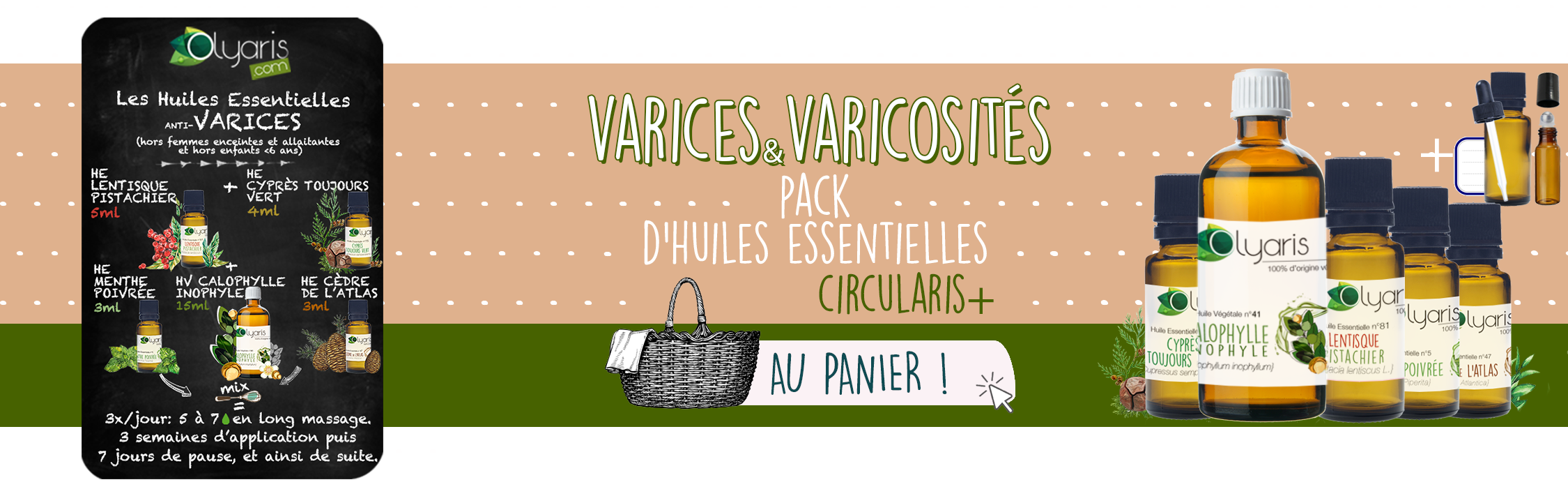 Les Huiles Essentielles contre les Varices : la solution naturelle par Olyaris